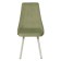 Lyon chair, velor tenerife nephritis / white metal