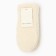 Women's mittens minku, milk color, 24 cm