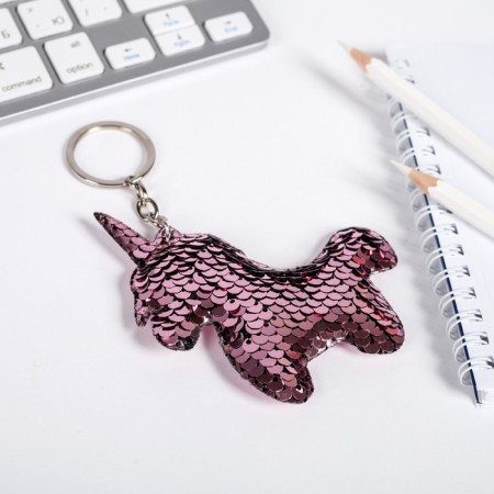 Set of passport cover and keychain "I believe in unicorns"-5