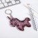 Set of passport cover and keychain "I believe in unicorns"