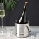 A stainless steel ice bucket, 1.6 l, 14.5 × 13 cm