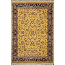 Rectangular carpet Merinos Aravia, size 200x285 cm, yellow color