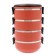 Lunch-Box "Dolyana", 2 l, retains heat 3 hours, 14 x 26 cm, brown