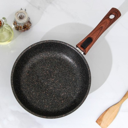 Granit Ultra Original pan, D = 24 cm, removable handle, anti -stick coating, black color-1