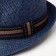 Male hat Minaku "beach", size 58, blue color