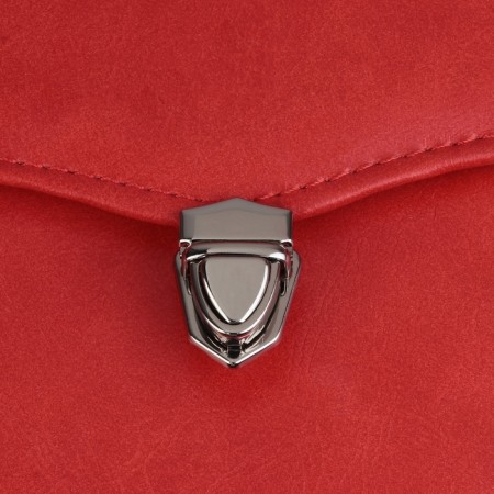 Bag's fastener, 3 × 2.5 cm, silver color-4