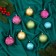 Set of balls plastic D-5.5 cm, 9 pcs "Festival" MIX