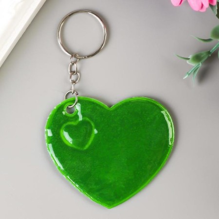 Fleet plastic reflective "heart" mix 5.5x5.5 cm-1