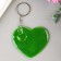 Fleet plastic reflective "heart" mix 5.5x5.5 cm