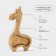 Menzhitsa - wooden plate Adelica "Giraffe", 20.5 × 11.5 × 1.8 cm, birch