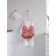 Apron kitchen with a “love of yourself” photo print, adjustable, size OS