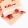 Women's socks, peach/fox color, size 38-40