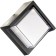 Lamp wall cover Duwi Nuovo 165x168x86mm 6W plastic 3000k IP 54 black black