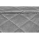 Velluto bedspread, size 240x260 cm, graphite color