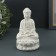 Figure "Buddha" 15x10cm, white