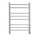Electric towel Grois Nex GR-112, 500x800 mm, 8 crossbars, lower, white
