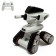 Luno Road tank, radio control, sound, shoots gel bullets, white