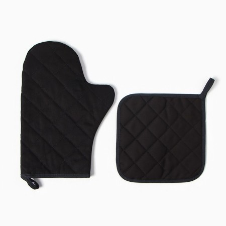 Avocado kitchen set of a 20x28cm mittens, a river 19x19cm, 100% HL-2