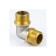 Aquasfera carpet 9005-01, 1/2 ", outer/outer thread, nickelled brass