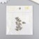 Decor for creativity Metal "Little Filin" mix silver 1x0.7 cm