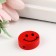 Set of beads for creativity wood "Smiley Color" set 15 grams 0.6x1.7x1.7 cm