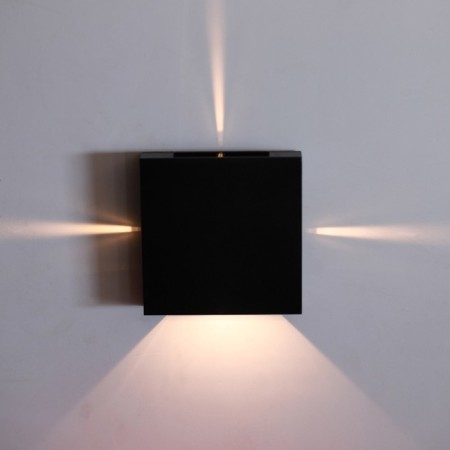 Facade lamp Arte Lamp Algol A1445al-4BK, LED, 4x1 W, 3x12x12 cm, 100 lm, black-4
