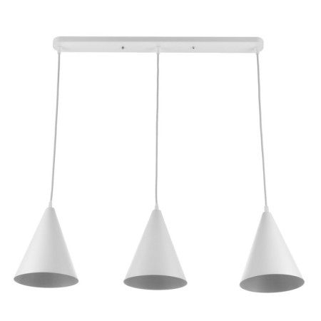 Lamp Bayerlux suspension Bayerlux "cone" 3he14 40W white d = 16, h = 20+60 cm