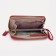 Women's wallet with lightning, red color