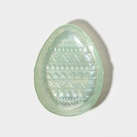 Easter glass dish, d = 21 cm