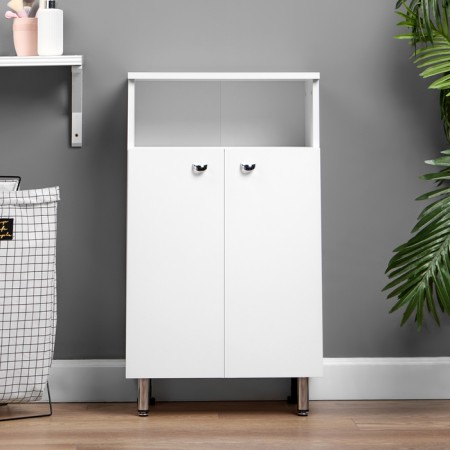 Bathroom chestnut "Vega 5002" White, 50 x 30.3 x 85.4 cm-2