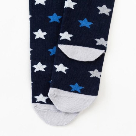 Pantyhose children's kaftan "Stars" 92-98 cm, blue-3