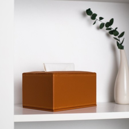Salvetnitsa made of artificial leather, ration color 10 x 18 x 10 cm-2