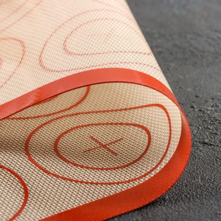 Silicone carrier rug reinforced "Macaron. Plus ", 42 × 29.5 cm-2