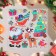 Stickers on the windows "New Year" sled, deer, 24x18 cm