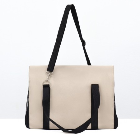 Bag - Animal carrying, size S, 39 x 23 x 27 cm beige-1