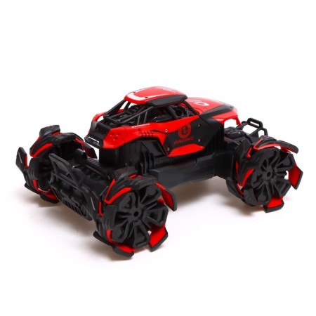 Jeep radio -controlled Shocking, 1:12, 20 km/h, 4WD all -wheel drive, red color red-3