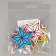 A set of stickers from EVA "Stars", 6 pcs., Mix color