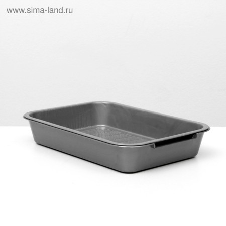 Medium pearl toilet with a mesh of 36 x 26 x 6.5 cm, silver-1