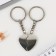 Key keychain, non -resources "Love" 8 x 3 cm