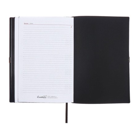 Dated diary 2025, A5, 176 sheets of Escalada, soft cover cover, pancake embossing, liesse, block 70 g/m2, black-16