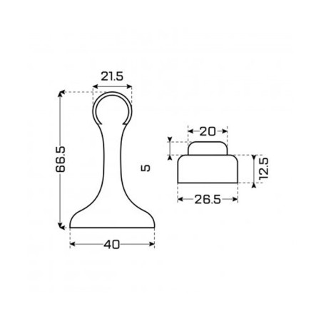 Magnetic "Standard" 102 SN straight.-1