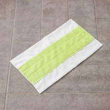 Nozzle for a mop with a clip-butter of a share, 39 × 25 cm, double-sided, microfiber, mix color