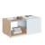 Sonoma oak/white