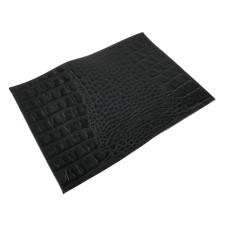 Passport cover, card for cards, black color
