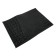 Passport cover, card for cards, black color