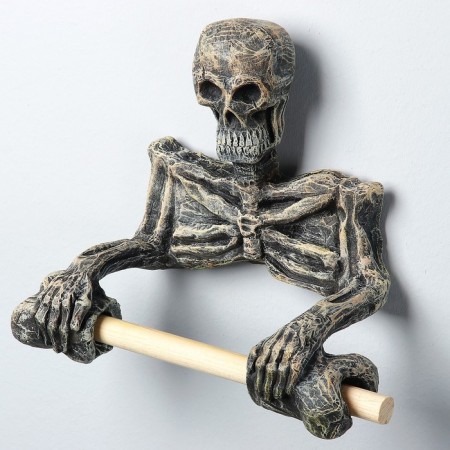 Skeleton toilet holder 18x22cm-2