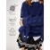 Свитер для девочки Amarobaby Knit Wear, рост 134 см, цвет синий