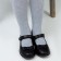 Pantyhose children, dark gray melange color, height 86-92 cm