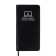 Book D/PBS LOG and Password A7+ 56 L Escalada, soft region, leather claim, TIS F, Las, BL 70g/m², black