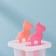 Form for ice cream "Unicorns", 7.5 × 6 × 15 cm, 2 cells, color mix